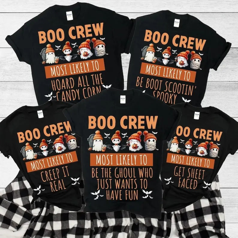 Matching Family Halloween Shirts, Family Group Halloween Shirt, Matching Halloween Outfits Shirts, Family Halloween...