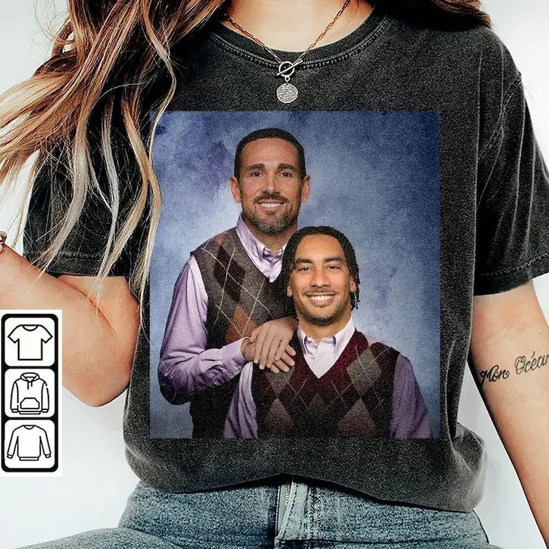 Matt LaFleur Jordan Love Shirt, Football Green Bay Step Bros, Funny Gift Football 90s Bootleg Unisex Shirt