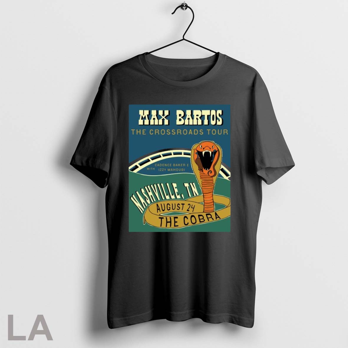 Max Bartos Aug 24 2025 The Cobra Nashville Tn T Shirts