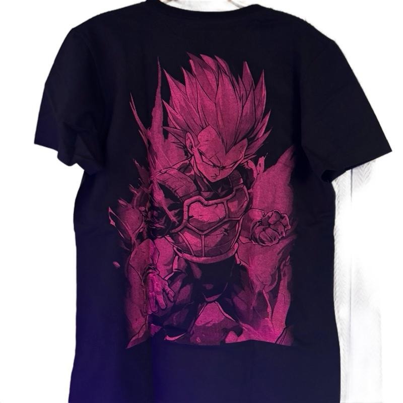 Mayi Vegitad T-Shirt for Men - Black Graphic Design with Pink Elements, Casual Style, Suitable for All Ages - Instant, Food Crewneck