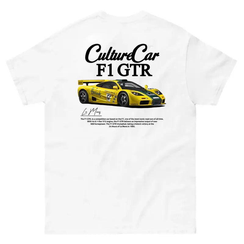 Mclarenn F1 GTR Le Mans t-shirt, Car Enthusiast Shirt, Car Clothing Hoodie, Sweatshirt | InkThreadWorks.com