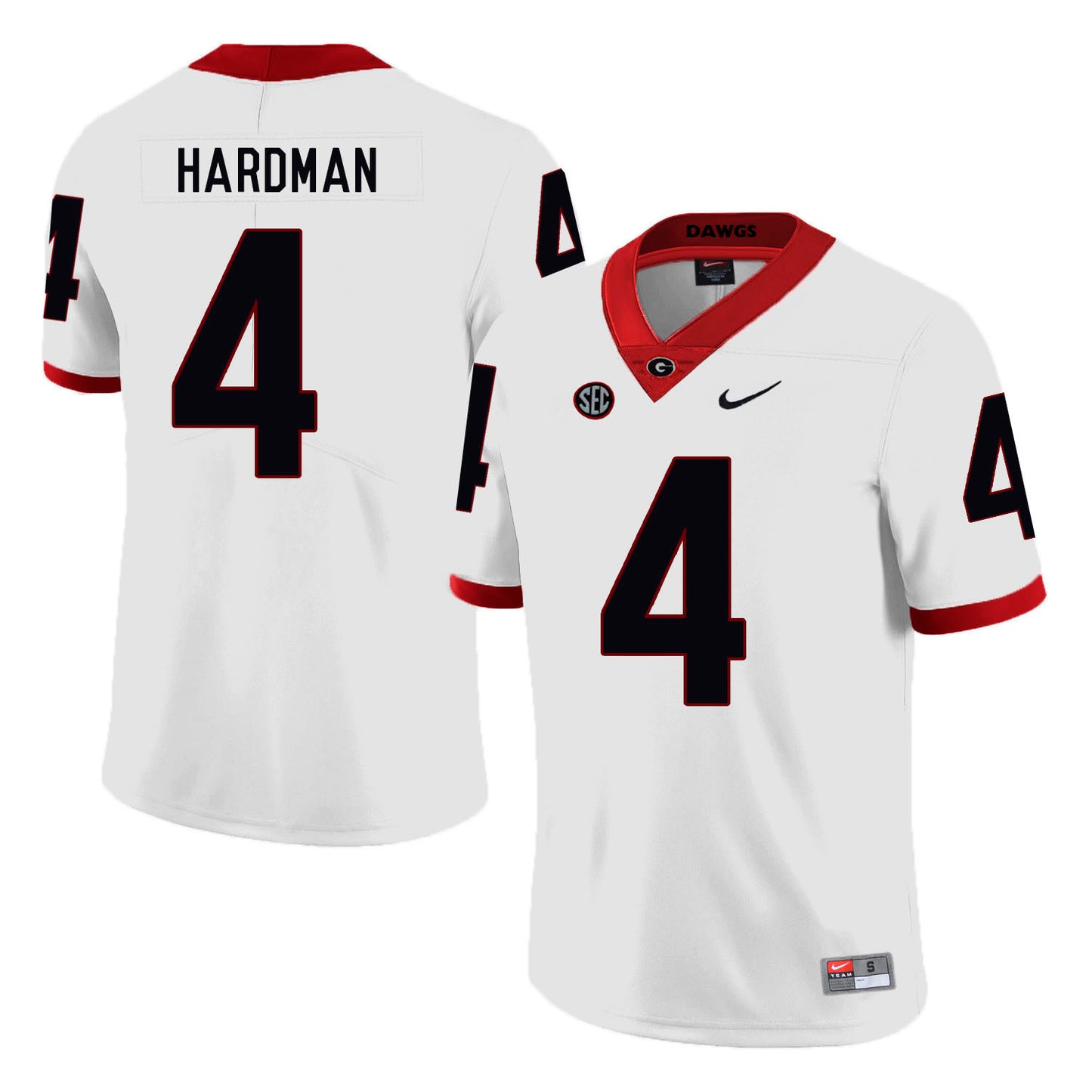 Mecole Hardman 4 White