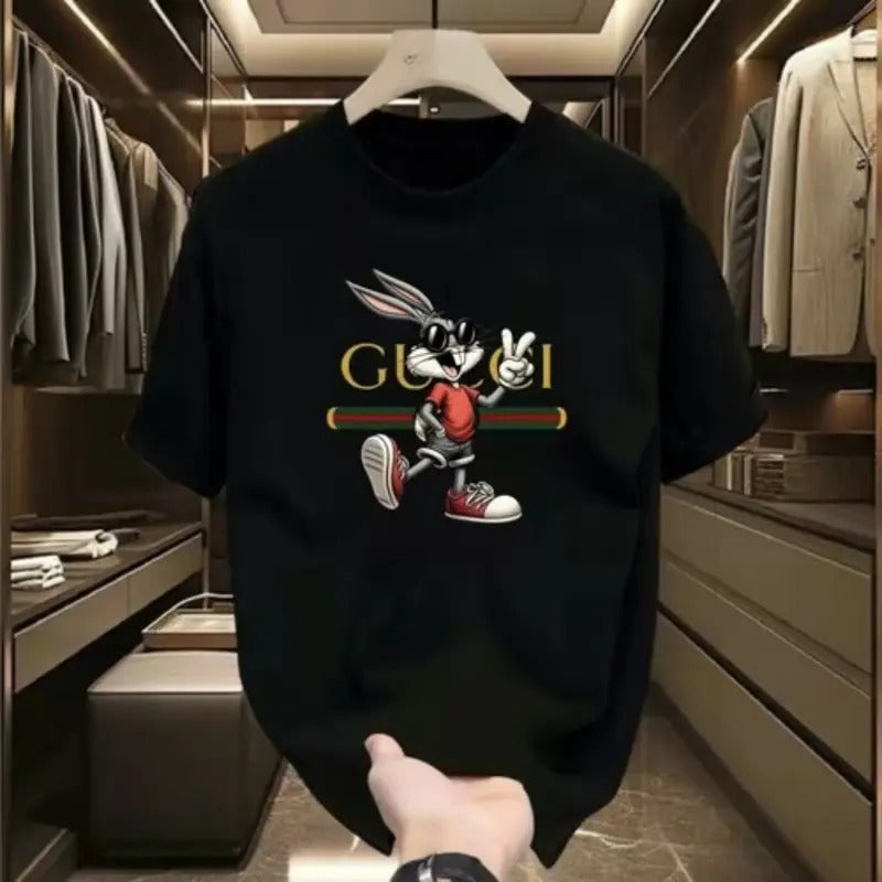 Men's 100% Cotton Short Sleeve T-Shirt, Classic Crewneck, Comfortable Fit, Graphic Tee Casual Short Sleeve Round Neck...