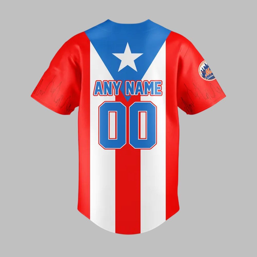 Mets Puerto Rican Heritage Jersey 2025 - Grishko.com