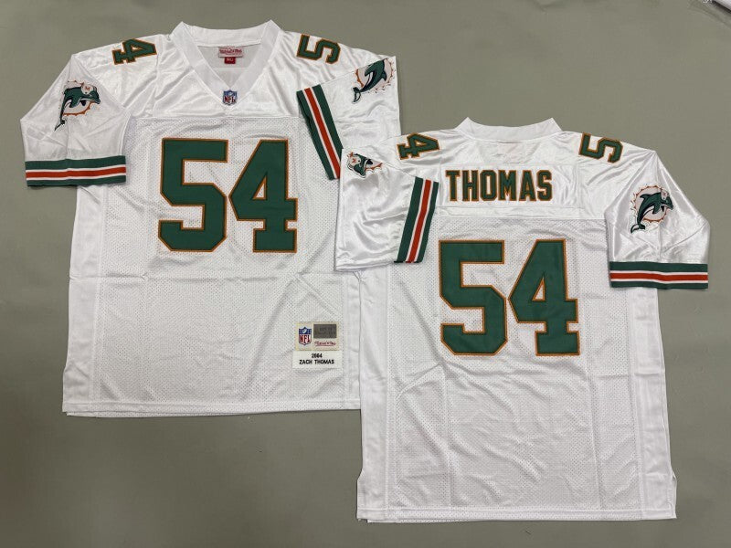 Miami Dolphins #54 Zach Thomas Miami Dolphins Style 3