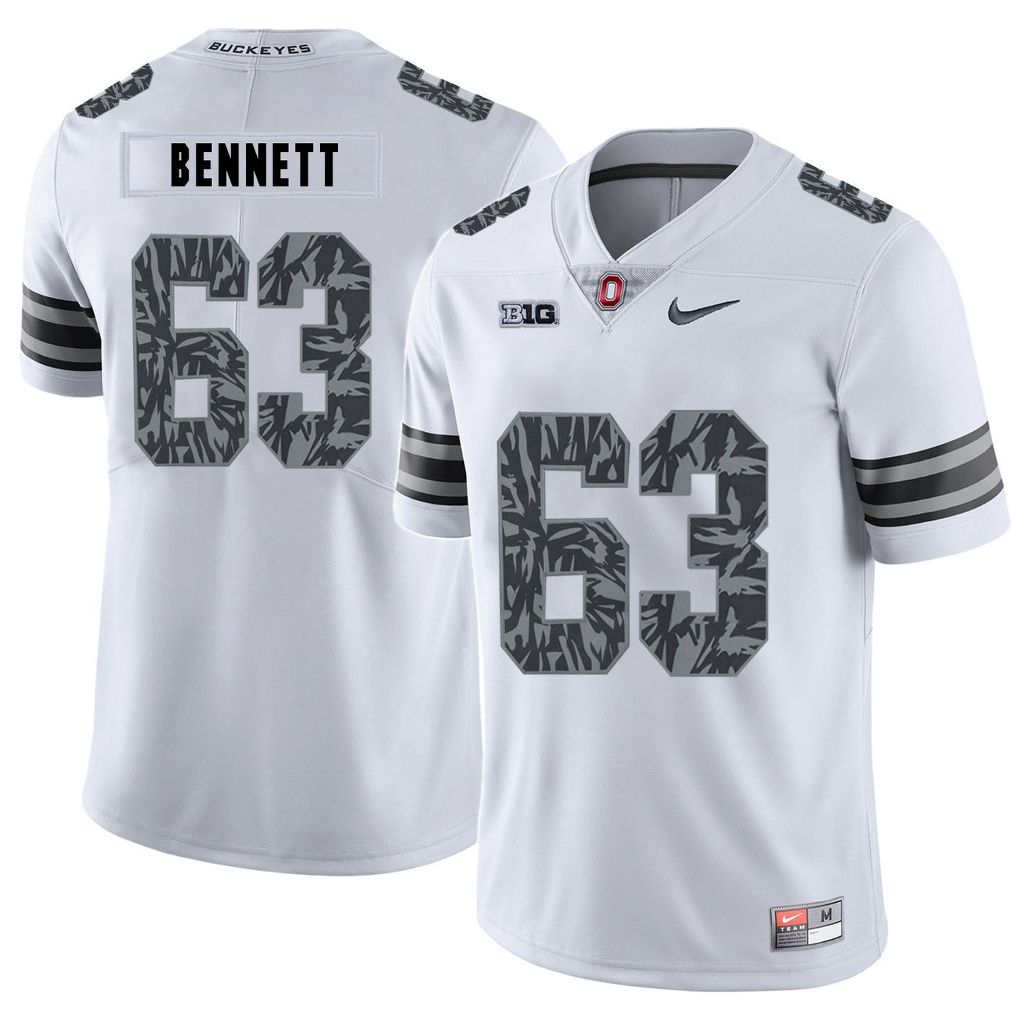 Michael Bennett IV 63 Pattern White