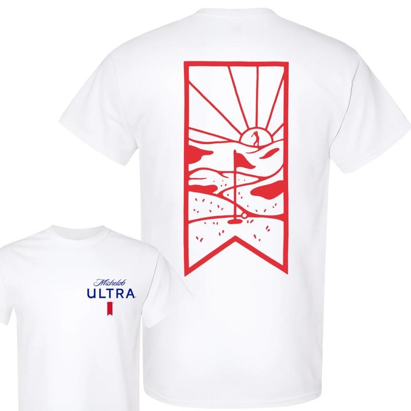 Michelob Ultra Golf Tshirt , Double Side, For her, Men's tops , Michelob Ultra Shirt , For him Hoodie, Sweatshirt