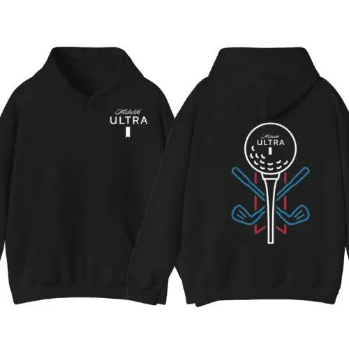 Michelob Ultra Golf Hoodie - SweatShirt - T-shirt , 2 side - Unisex Clothing , Unisex Hoodie, T-shirt For Men, Choose...