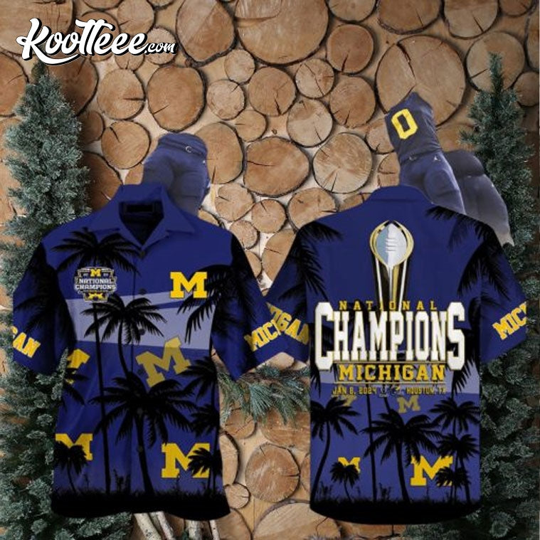 Michigan Wolverines National Champions Hawaiian Shirt