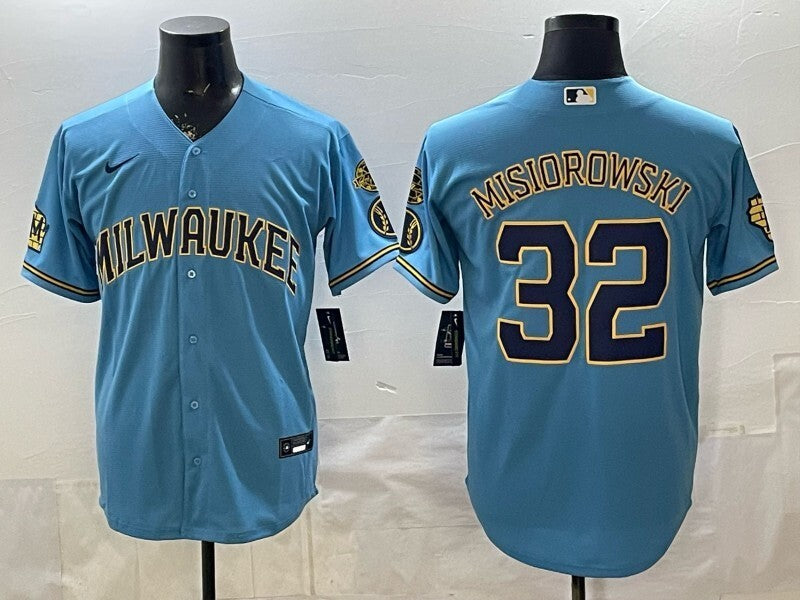 Milwaukee Brewers #32 Jacob Misiorowski Brewers Special Edition Adult