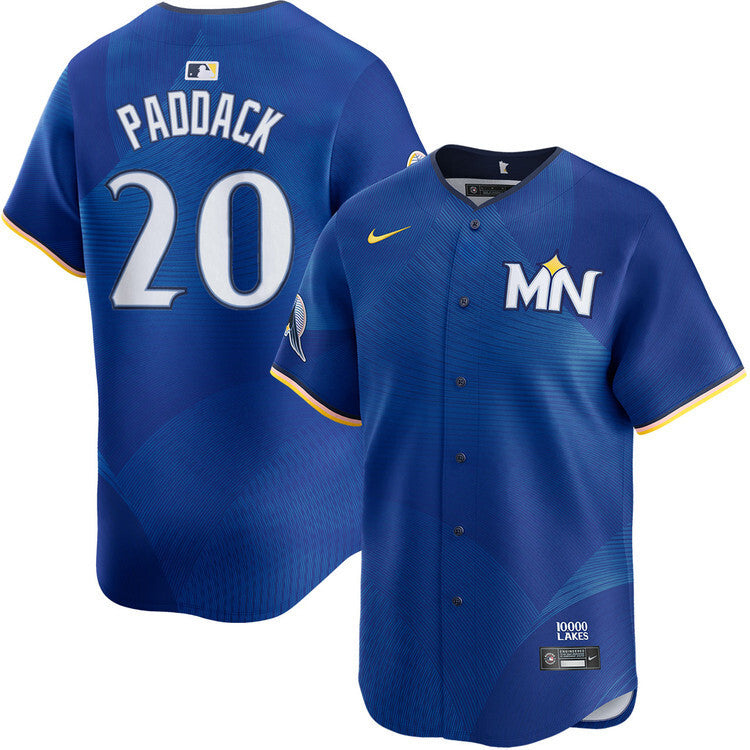 Minnesota Twins #20 Chris Paddack City Connect Limited Jersey