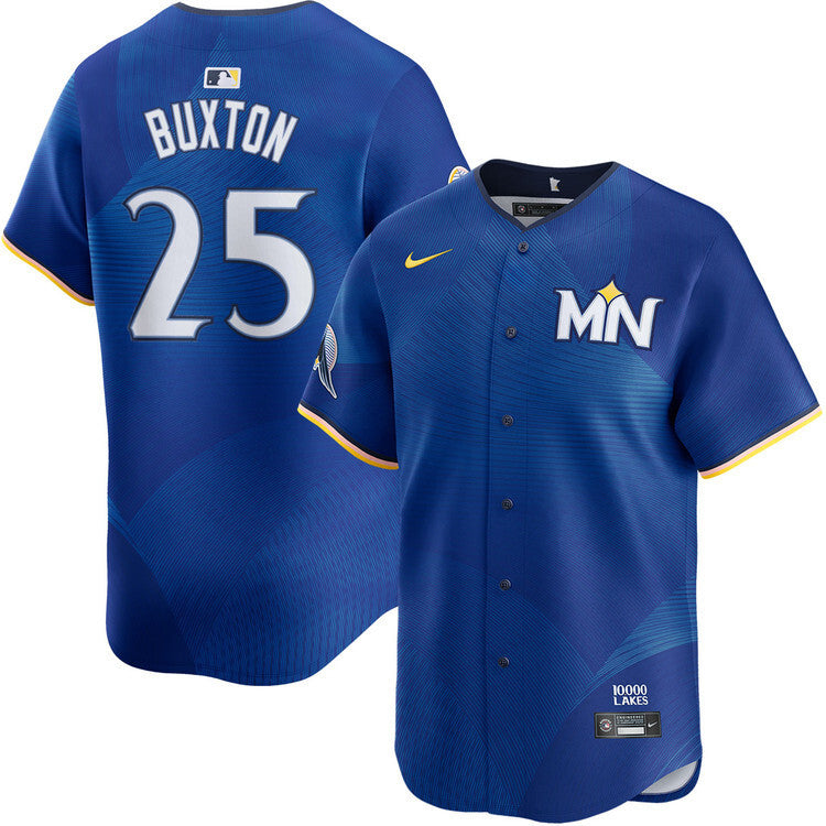Minnesota Twins #25 Byron Buxton City Connect Limited Jersey