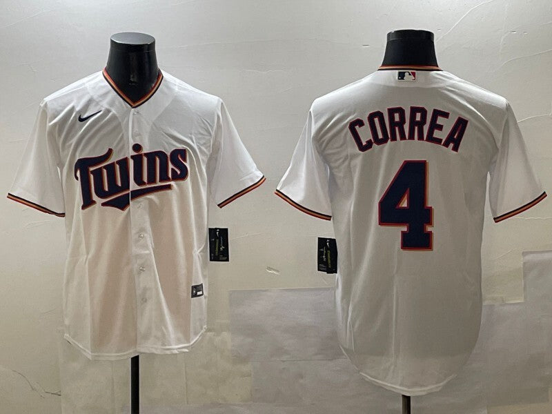 Minnesota Twins #4 Carlos Correa Twins Fan Edition Style 1