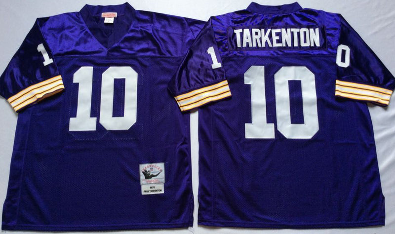 Minnesota Vikings #10 Fran Tarkenton 1966 Throwback Style 1