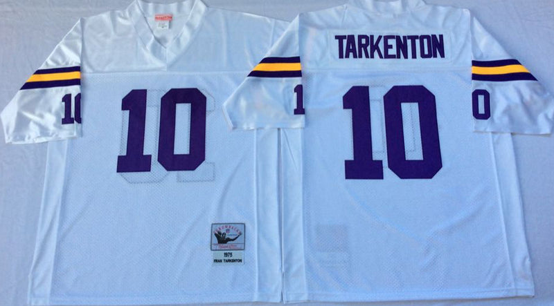 Minnesota Vikings #10 Fran Tarkenton 1966 Throwback Style 2