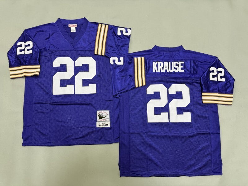 Minnesota Vikings #22 Paul Krause Minnesota Vikings Style 2