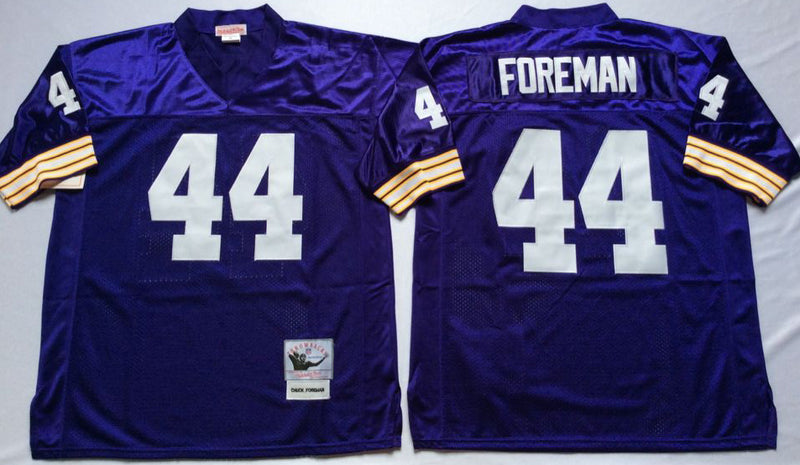 Minnesota Vikings #44 Chuck Foreman 1975 Throwback Style 1