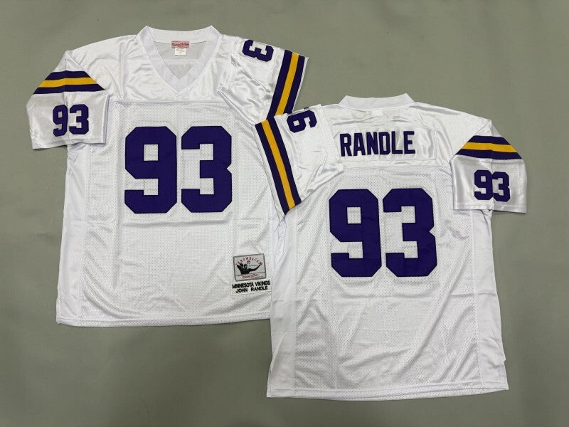 Minnesota Vikings #93 John Randle Minnesota Vikings Style 1