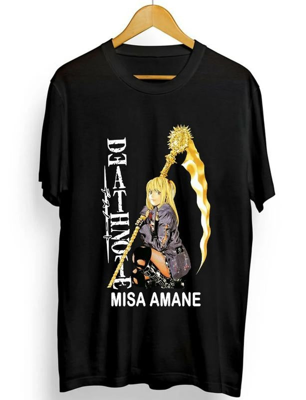 Misa Amane shirt Dea Note L New shirt,2022 Graphic Anime Size S to 3XL