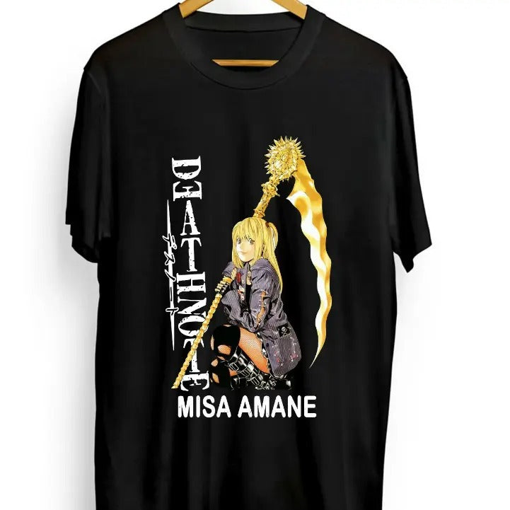 Misa Amane shirt Death Note L New shirt,2022 Graphic Anime Size S to 3XL
