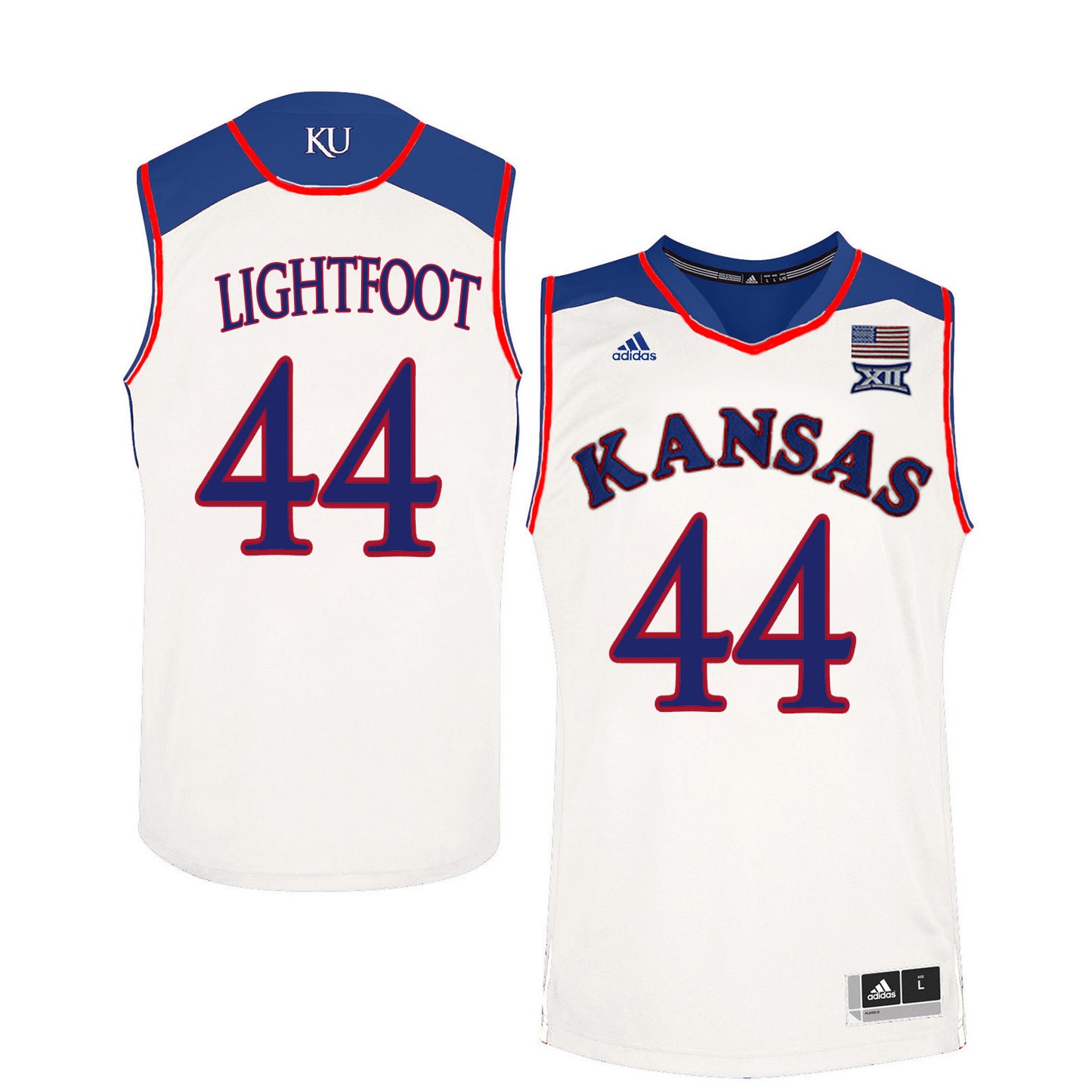 Mitch Lightfoot 44 White