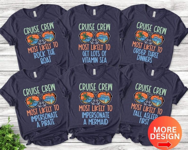 Most Likely To Matching Cruise Shirts, Cruise Squad 2024, Birthday Cruise Shirt, Cruise Vacation Shirt, Family Matching...