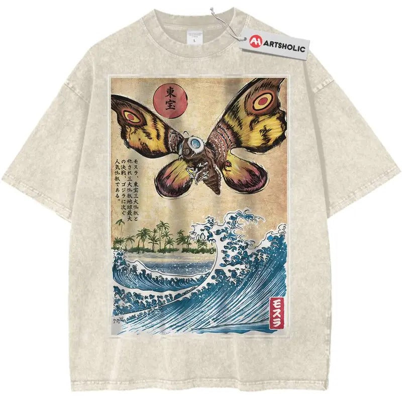 Mothra Shirt, Godzilla Shirt, Movie Shirt, Vintage T-Shirt