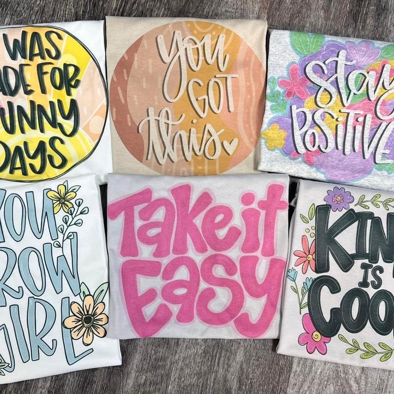 Cute Encouragement/Motivational Tees Hoodie, Sweatshirt | InkThreadWorks.com