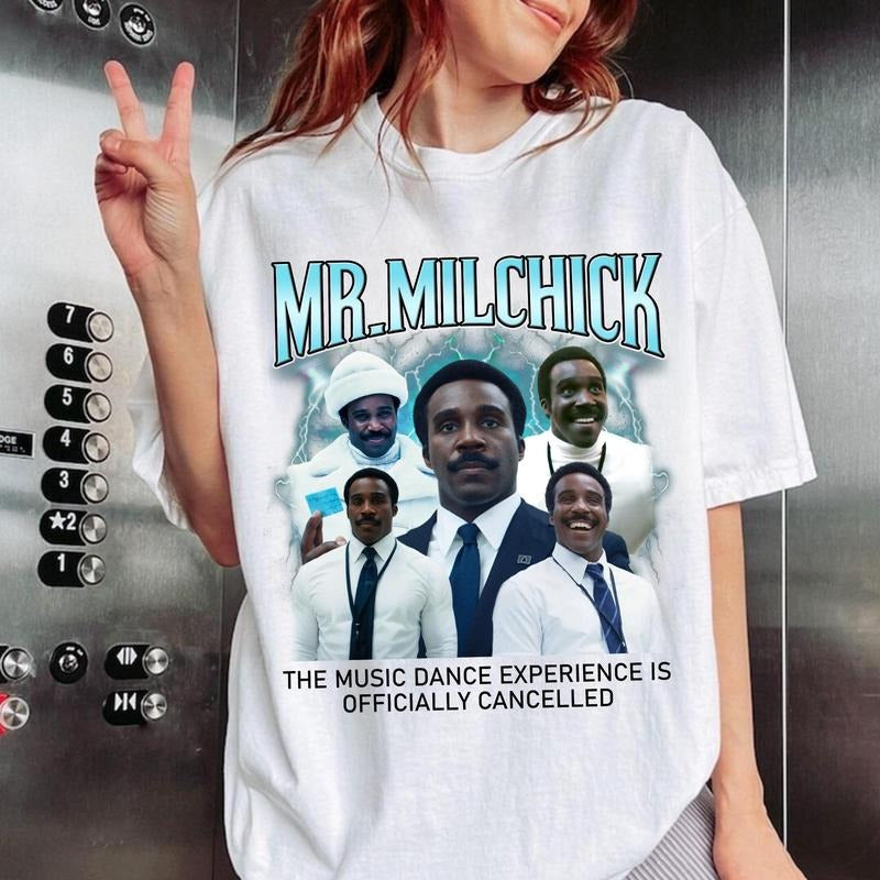 Mr. Milchick Severance T-Shirt, Severance Graphic Tee, Vintage Bootleg Tee, Thriller TV Shows, Lumon, Macrodata Refinement Tee Casual Comfort