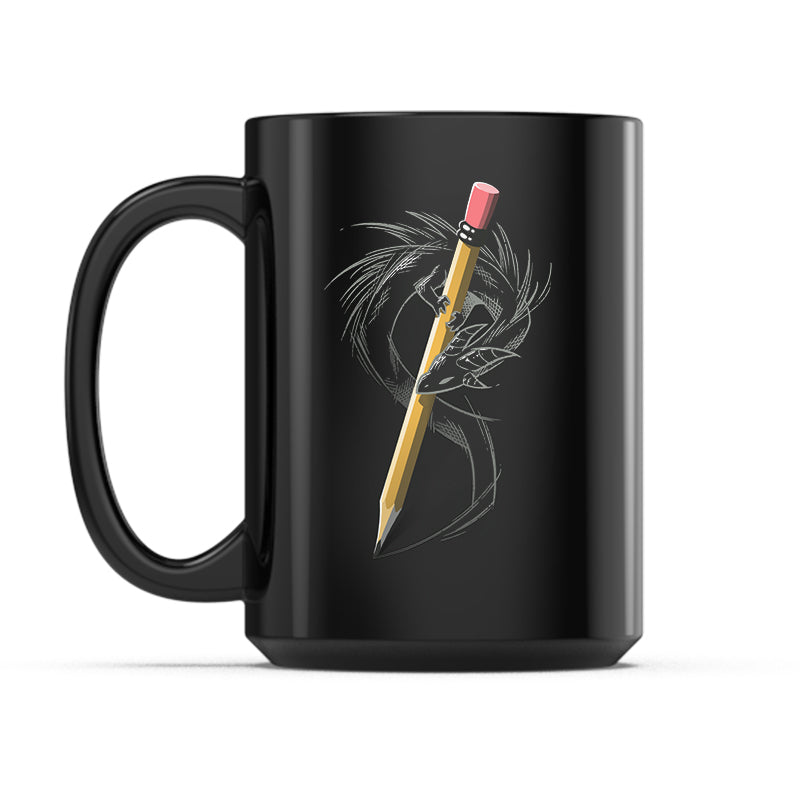 Sketchbook Dragon Mug