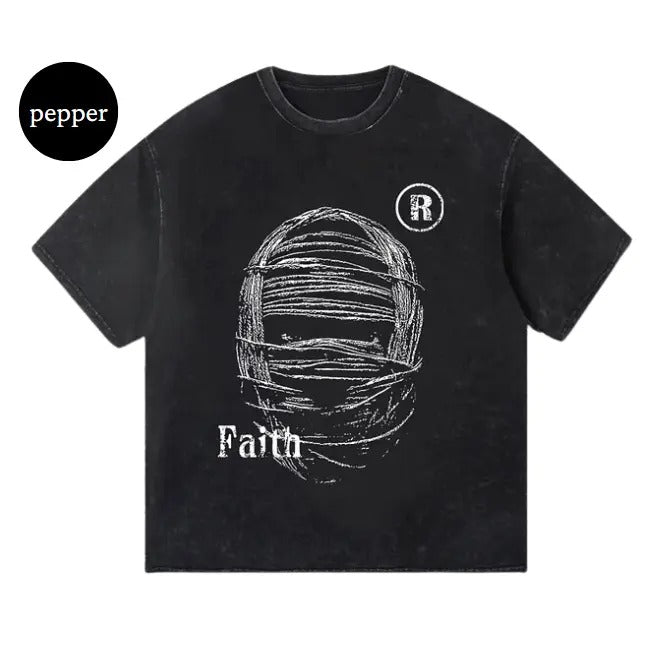 Mummy Faith Vintage Graphic Tee, Hoodie, Sweatshirt S-3XL, Streetwear & Underwear Fitted Round Neck