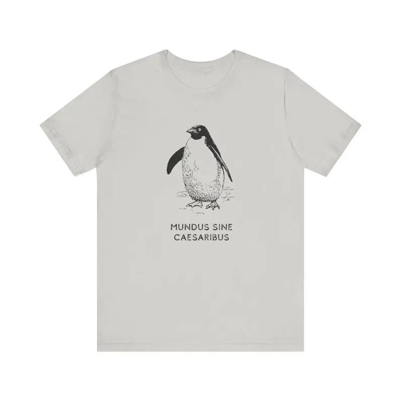 Mundus Sine Caesaribus Penguin Shirt, World Without Caesars Tee, Don't Tariff the Penguins T-Shirt Hoodie, Sweatshirt