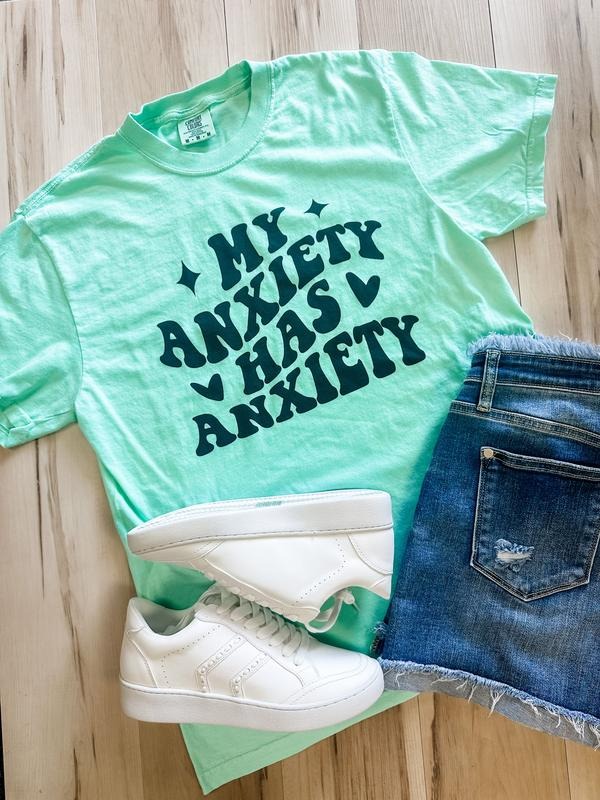 My Anxiety Has Anxiety Graphic Teestyle{n002}2