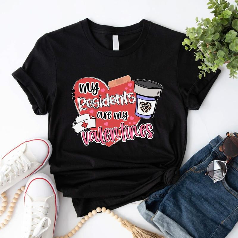 My Patients Are My Valentines Shirt, Nurse Valentines Shirt, Valentine's Day Gift For Doctor, Gift For Girlfriend,...