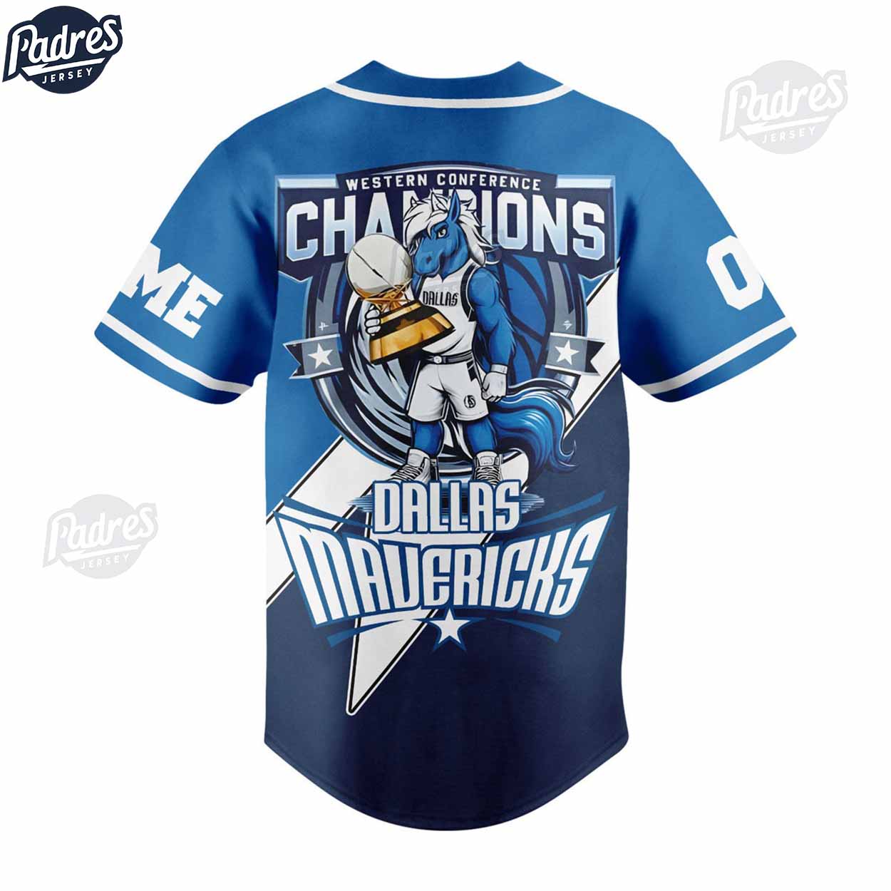 NBA Dallas Mavericks Western Conference Champions 2024 Custom Baseball Jersey - Padres Jersey Oasis: Elevate Your Baseball Style Game