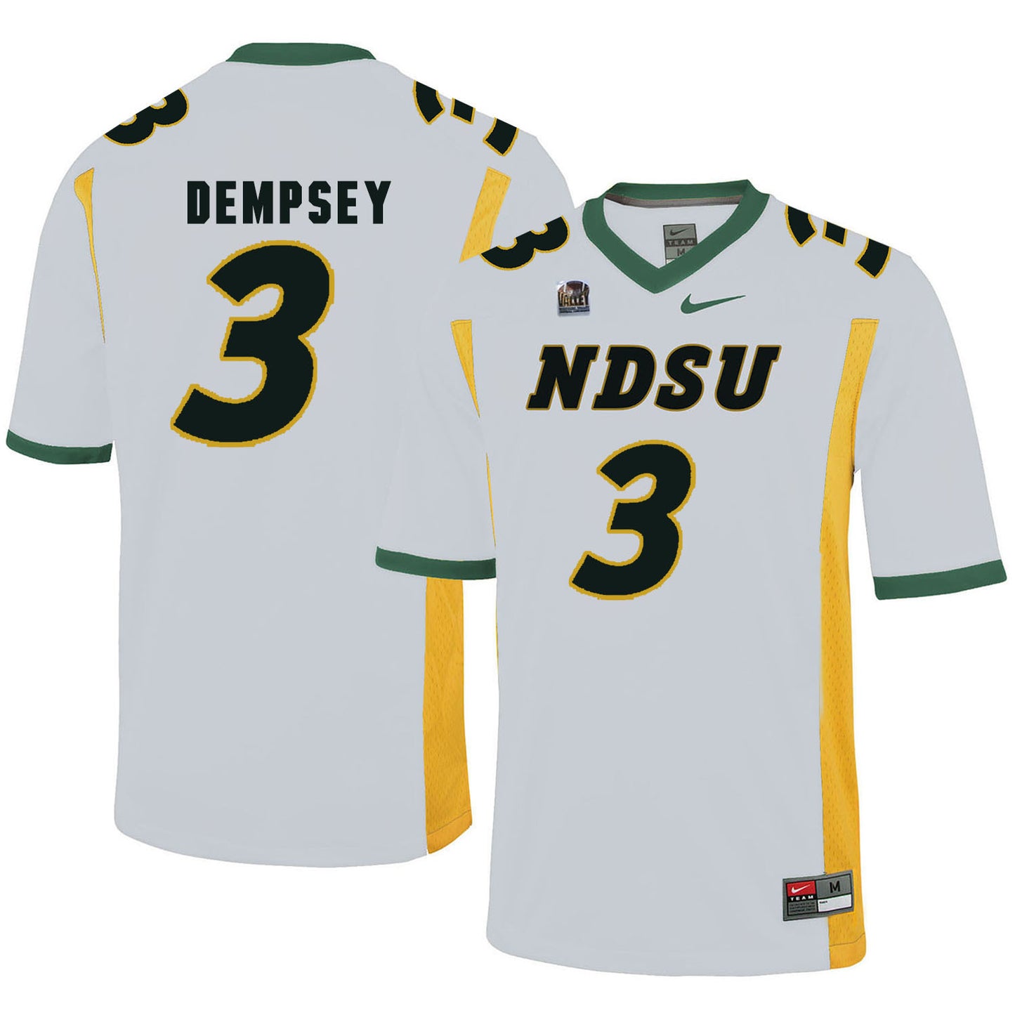 NDSU Dempsey 3 White