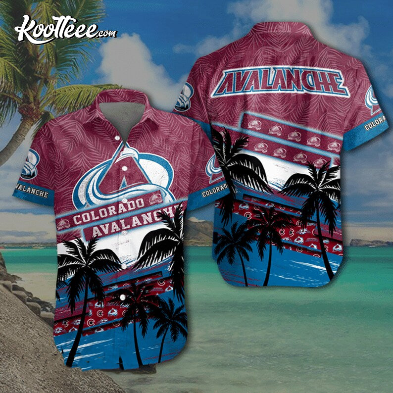 NHL Colorado Avalanche Fathers Day Hawaiian Shirt
