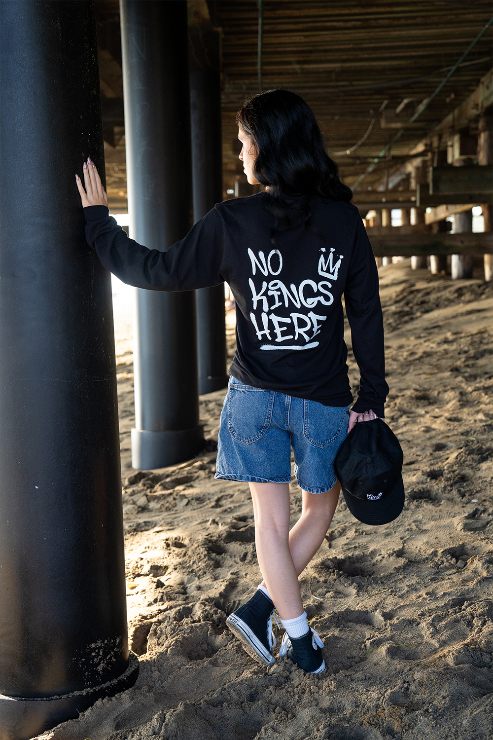 NKH Graffiti Logo Long-Sleeve Shirt (logo on BACK) Hoodie, Sweatshirt | InkThreadWorks.com (Image 4)