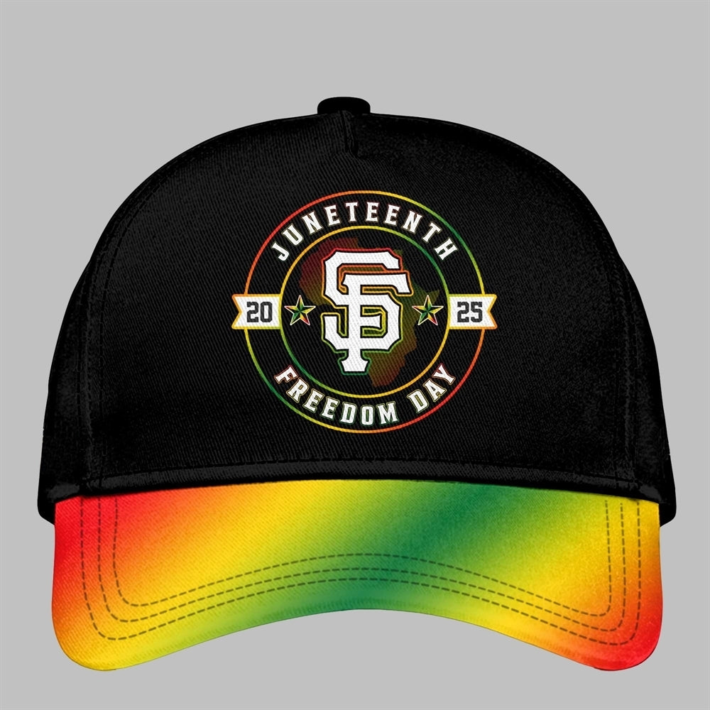 SF Giants Juneteenth Day 2025 Baseball Jersey Hat - Grishko.com