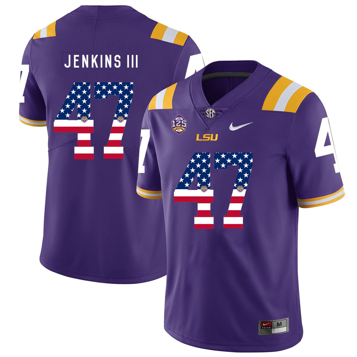 Nelson Jenkins III 47 Purple