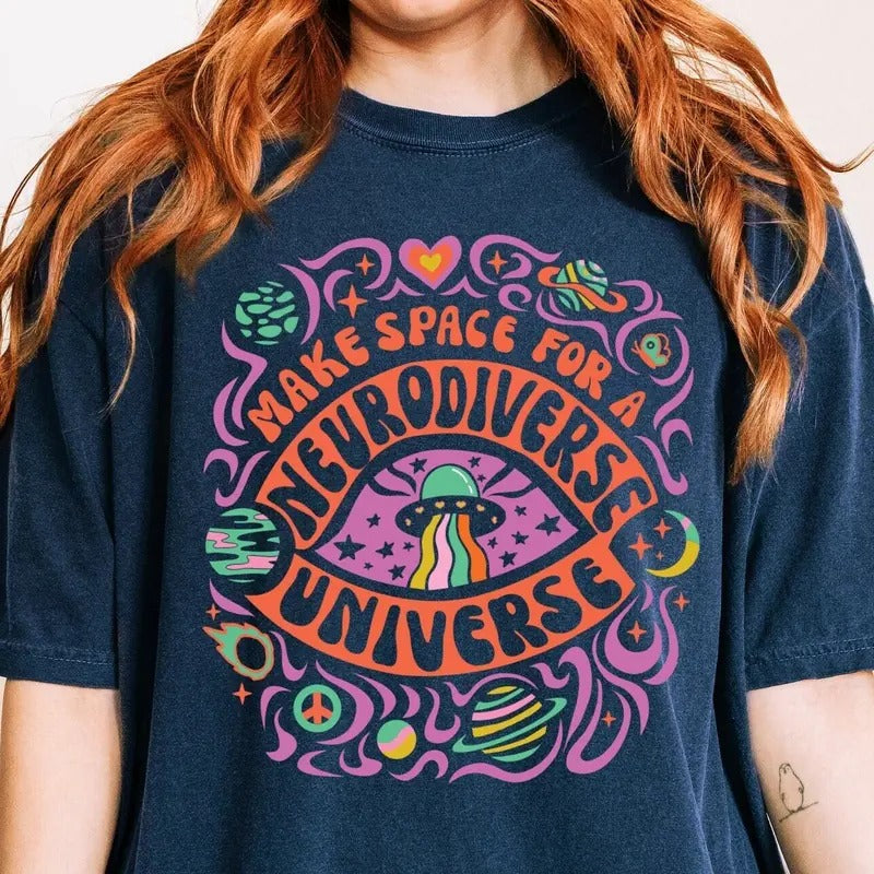 Neurodivergent Shirt, SLP Shirt, Special Ed, Inclusion Shirt, Mental Health, Neurodiversity is beautiful Shirt,...