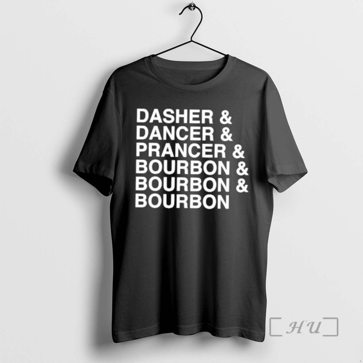 New Dasher Dancer Prancer And Bourbon T-Shirts, Hoodie, Sweatshirt | InkThreadWorks.com