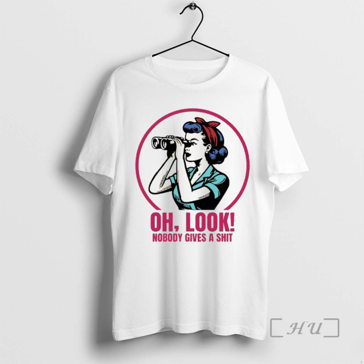 New Girl Oh Look Nobody Gives A Shit T-Shirts, Hoodie, Sweatshirt | InkThreadWorks.com