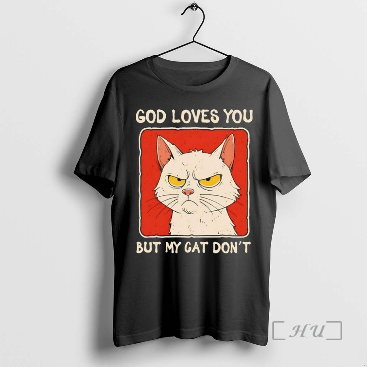 New God Loves You But My Cat Dont T-Shirts, Hoodie, Sweatshirt | InkThreadWorks.com