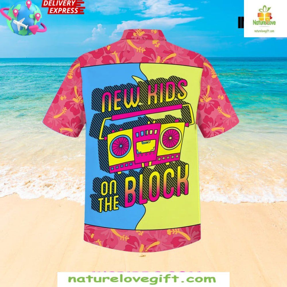 New Kids On The Block Hawaiian Shirt Summer Beach Style