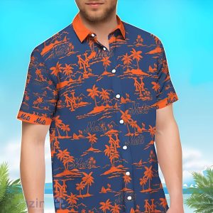 New York Mets Vintage MLB Hawaiian Shirt For Summer, Mets Hawaiian Shirt