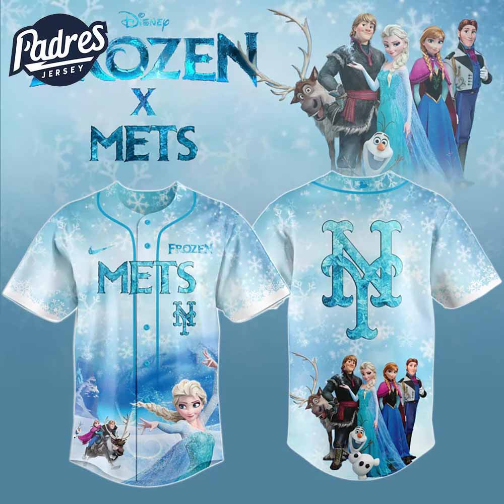 New York Mets x Frozen Baseball Jersey 2025 - Padres Jersey Oasis: Elevate Your Baseball Style Game
