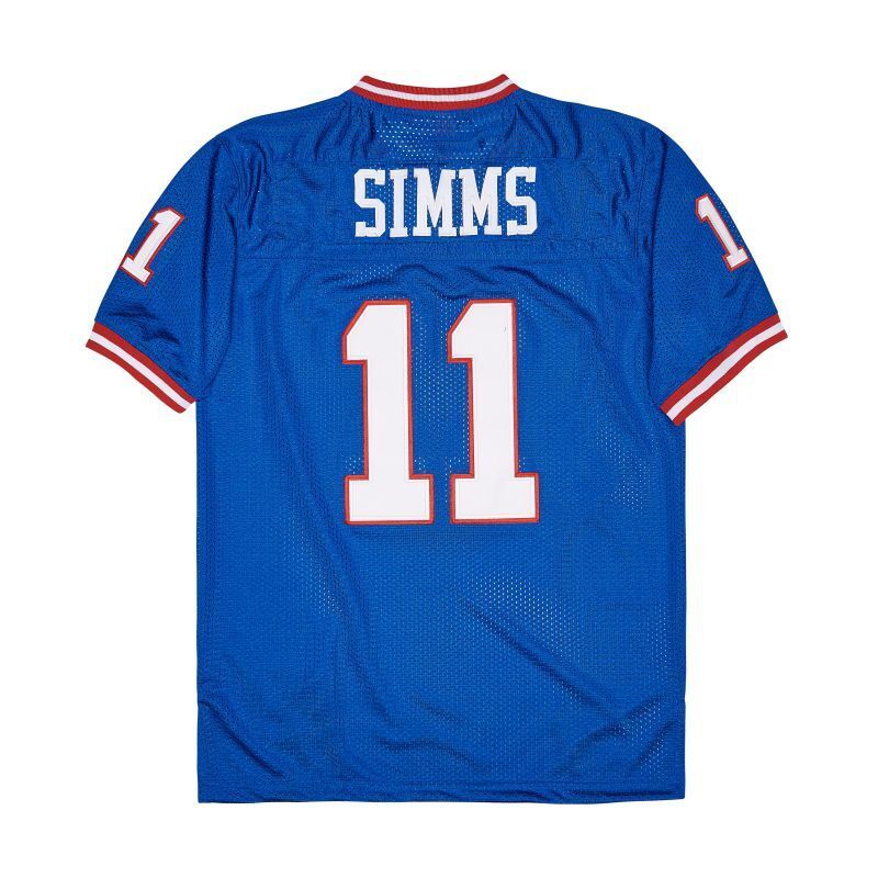 New York Giants #11 Phil Simms Giants simms 11 Blue Style 1