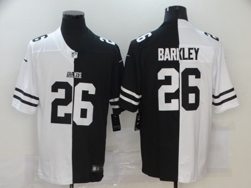 New York Giants #26 Saquon Barkley Split V2 240