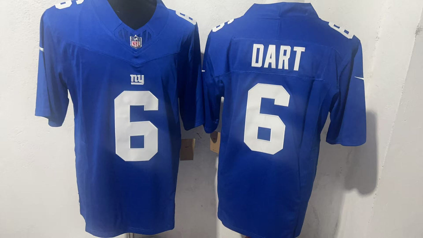 New York Giants #6 Jaxson Dart Style 2